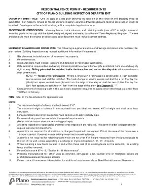 city of plano etrakit|city of plano fence permit.